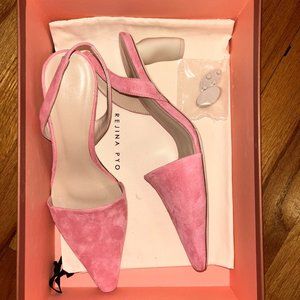 Rejina Pyo - Suede 'Conie' Slingback 38/US 8